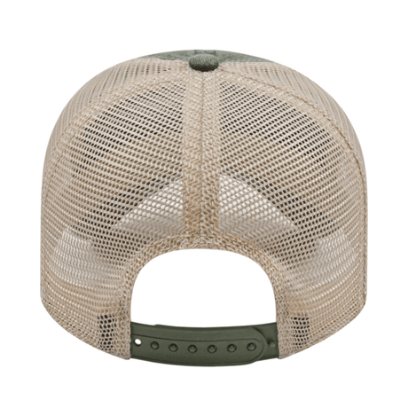 Cap America i3027 Washed Pigment Dyed with Washed Trucker Mesh Cap Unisex Accessories Hats & Caps