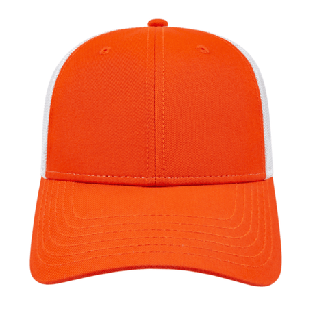 Cap America i3115 Low Profile Trucker Mesh Back Cap Unisex Accessories Hats & Caps