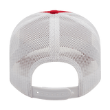 Cap America i3115 Low Profile Trucker Mesh Back Cap Unisex Accessories Hats & Caps