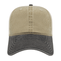 Cap America i3027 Washed Pigment Dyed with Washed Trucker Mesh Cap Unisex Accessories Hats & Caps