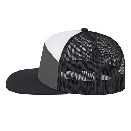 Cap America i3057 7 Panel Trucker Mesh Back Cap Unisex Accessories Hats & Caps
