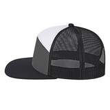 Cap America i3057 7 Panel Trucker Mesh Back Cap Unisex Accessories Hats & Caps