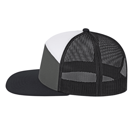 Cap America i3057 7 Panel Trucker Mesh Back Cap Unisex Accessories Hats & Caps