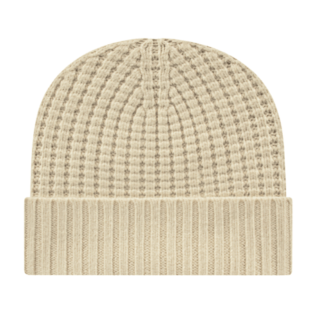 Cap America iK8552 Premium Waffle Knit Cap with Cuff Unisex Accessories Hats & Caps