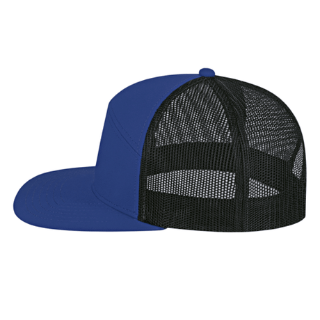 Cap America i3057 7 Panel Trucker Mesh Back Cap Unisex Accessories Hats & Caps