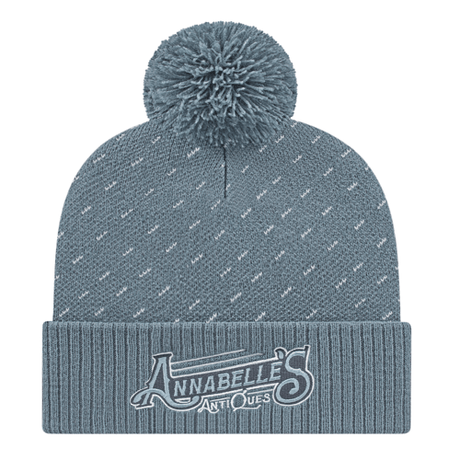 Cap America iK23 Diagonal Dash Knit Cap with Ribbed Cuff Unisex Accessories Hats & Caps