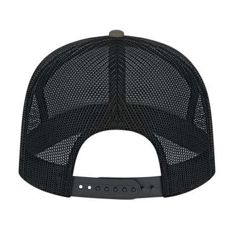 Cap America i3057 7 Panel Trucker Mesh Back Cap Unisex Accessories Hats & Caps