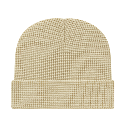 Cap America iK70 Waffle Knit Cap with Cuff Unisex Accessories Hats & Caps