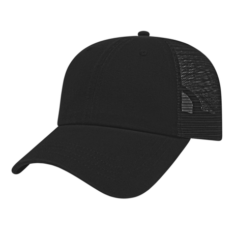 Cap America i5009 Value Washed Chino Twill Mesh Back Cap Unisex Accessories Hats & Caps