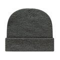 Cap America iK70 Waffle Knit Cap with Cuff Unisex Accessories Hats & Caps