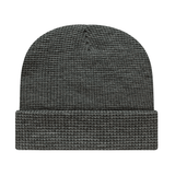 Cap America iK70 Waffle Knit Cap with Cuff Unisex Accessories Hats & Caps