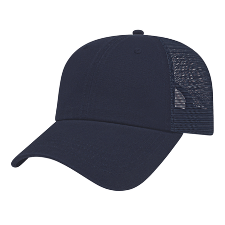 Cap America i5009 Value Washed Chino Twill Mesh Back Cap Unisex Accessories Hats & Caps