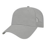 Cap America i5009 Value Washed Chino Twill Mesh Back Cap Unisex Accessories Hats & Caps