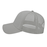 Cap America i5009 Value Washed Chino Twill Mesh Back Cap Unisex Accessories Hats & Caps