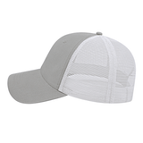 Cap America i5009 Value Washed Chino Twill Mesh Back Cap Unisex Accessories Hats & Caps