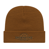 Cap America iK70 Waffle Knit Cap with Cuff Unisex Accessories Hats & Caps