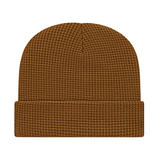 Cap America iK70 Waffle Knit Cap with Cuff Unisex Accessories Hats & Caps