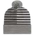 Cap America RKH12 Half Color Knit Cap with Cuff Unisex Accessories Hats & Caps