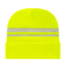 Cap America iK59 Reflective Knit Cap with Cuff Unisex Accessories Hats & Caps