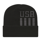 Cap America RKUSA12 Patriotic Knit Cap with Cuff Unisex Accessories Hats & Caps