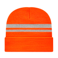 Cap America iK59 Reflective Knit Cap with Cuff Unisex Accessories Hats & Caps