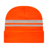 Cap America iK59 Reflective Knit Cap with Cuff Unisex Accessories Hats & Caps