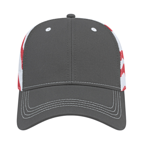 Cap America i2011 Flag Trucker Mesh Back Cap Unisex Accessories Hats & Caps