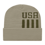 Cap America RKUSA12 Patriotic Knit Cap with Cuff Unisex Accessories Hats & Caps