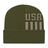 Cap America RKUSA12 Patriotic Knit Cap with Cuff Unisex Accessories Hats & Caps