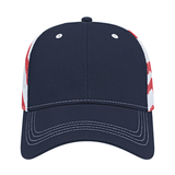 Cap America i2011 Flag Trucker Mesh Back Cap Unisex Accessories Hats & Caps