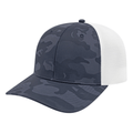Cap America i2024 Nylon Blend Camo Trucker Mesh Back Cap Unisex Accessories Hats & Caps