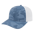 Cap America i2024 Nylon Blend Camo Trucker Mesh Back Cap Unisex Accessories Hats & Caps