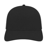 Cap America i8525 Flexfit 110® Ribbed Tri-Blend Trucker Mesh Back Cap Unisex Accessories Hats & Caps