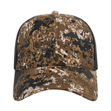 Cap America i6606VC YP Classics® Veil Camo™ Retro Trucker Cap Unisex Accessories Hats & Caps
