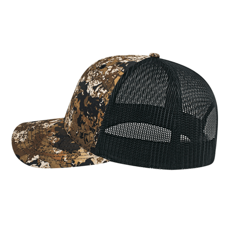 Cap America i6606VC YP Classics® Veil Camo™ Retro Trucker Cap Unisex Accessories Hats & Caps