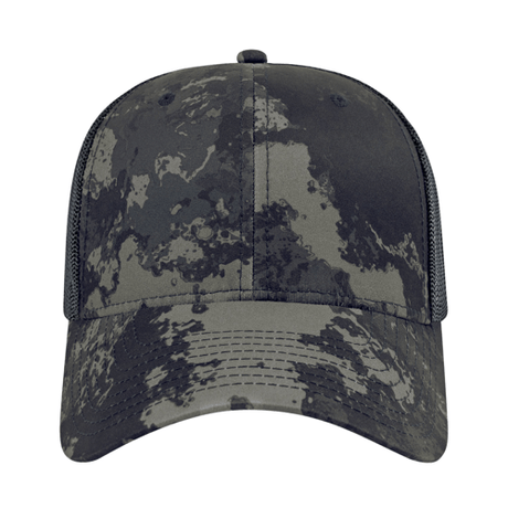 Cap America i6606VC YP Classics® Veil Camo™ Retro Trucker Cap Unisex Accessories Hats & Caps