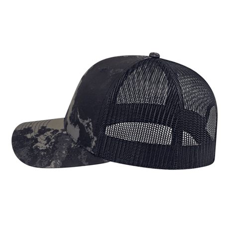 Cap America i6606VC YP Classics® Veil Camo™ Retro Trucker Cap Unisex Accessories Hats & Caps
