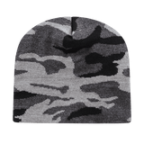 Cap America RKUC9 Urban Camouflage Knit Beanie Unisex Accessories Hats & Caps
