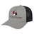 Cap America i7039 Polo Spandex with Knitted Mesh Cap Unisex Accessories Hats & Caps