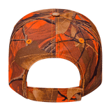 Cap America i2032 Orange Ridge Camo Cap Unisex Accessories Hats & Caps