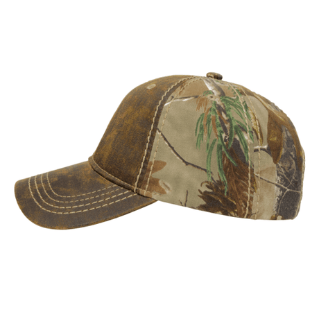 Cap America i2018 Faux Leathered Poly/Cotton Camo Cap Unisex Accessories Hats & Caps