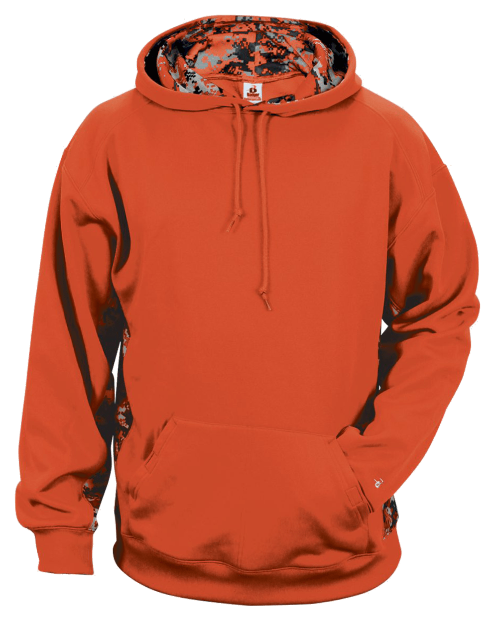 Badger Men's Digital Colorblock Hoodie Mens Apparel Sweatshirts & Fleece