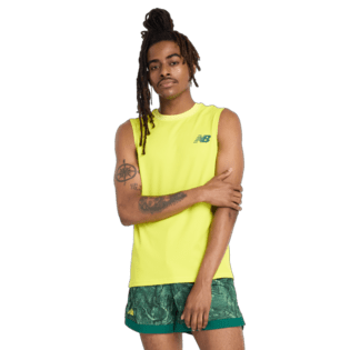New Balance Men's Athlete Waffle Tournament Tank Tennis & Racquet Apparel All