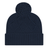 Cap America iK8554 Premium Diagonal Weave Knit Cap with Cuff Unisex Accessories Hats & Caps