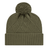 Cap America iK8554 Premium Diagonal Weave Knit Cap with Cuff Unisex Accessories Hats & Caps
