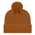 Cap America iK8554 Premium Diagonal Weave Knit Cap with Cuff Unisex Accessories Hats & Caps