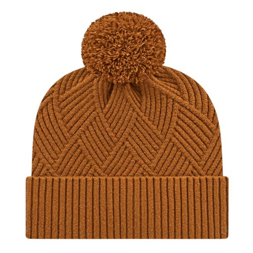 Cap America iK8554 Premium Diagonal Weave Knit Cap with Cuff Unisex Accessories Hats & Caps