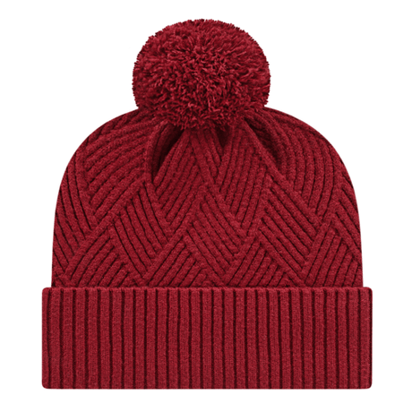 Cap America iK8554 Premium Diagonal Weave Knit Cap with Cuff Unisex Accessories Hats & Caps