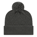 Cap America iK8554 Premium Diagonal Weave Knit Cap with Cuff Unisex Accessories Hats & Caps