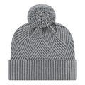 Cap America iK8554 Premium Diagonal Weave Knit Cap with Cuff Unisex Accessories Hats & Caps